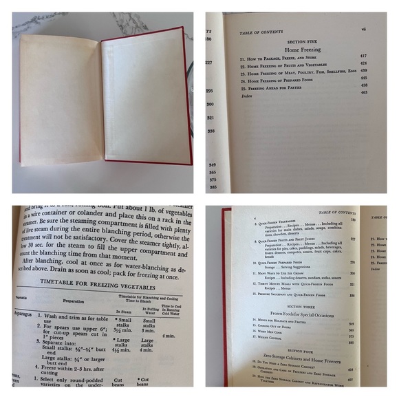 ⚠️ 1948 Frozen Food Cookbook & 1952 Magic Recipes Electric Blender •Price Final - Picture 14 of 16